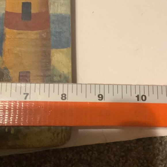 Prinz Lighthouse Wooden Picture Frame 4x6 Photo Nautical Ocean Vacation 10"x8" - Picture 8 of 8